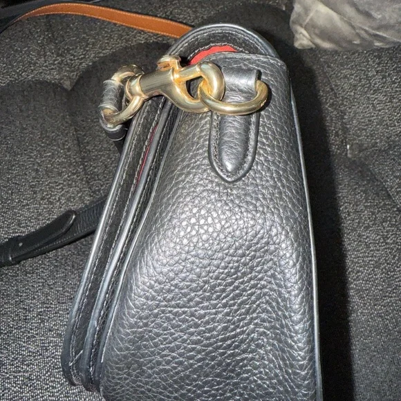 Coach Black Leather Crossbody Bag - Picture 5 of 11